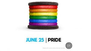 Oreo Pride rainbow ad